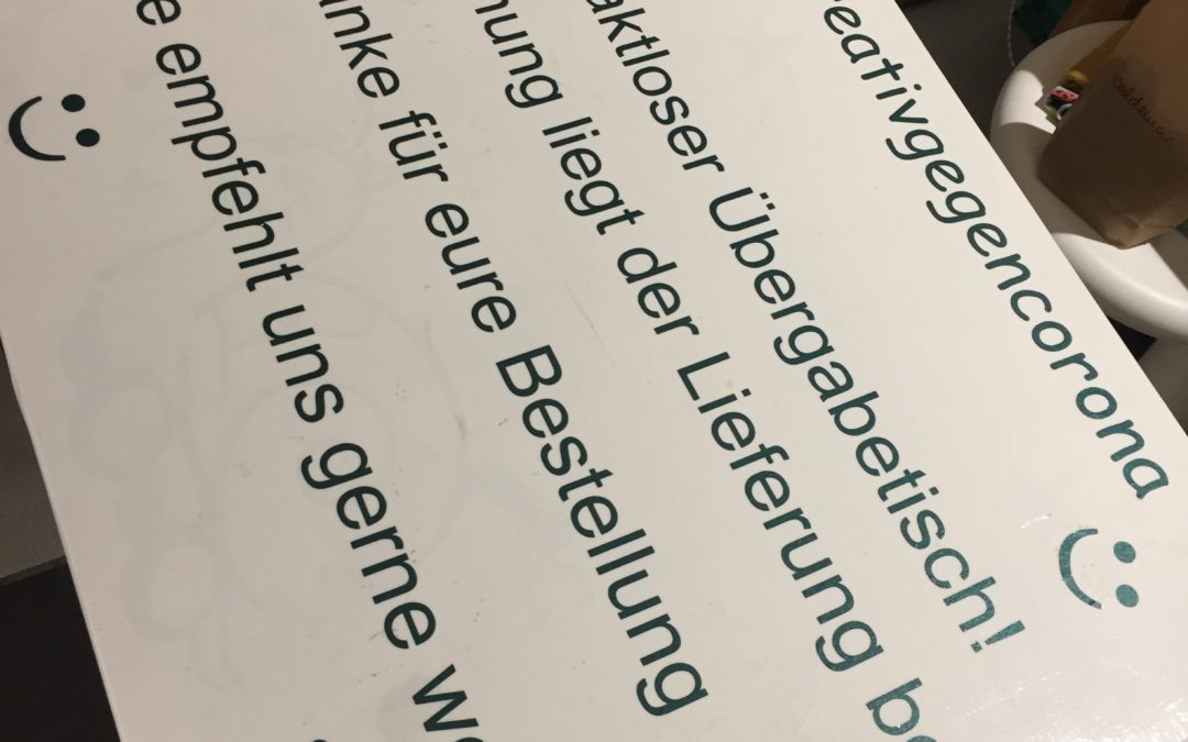 Wir sind für euch da – aber ohne direkten Kontakt!